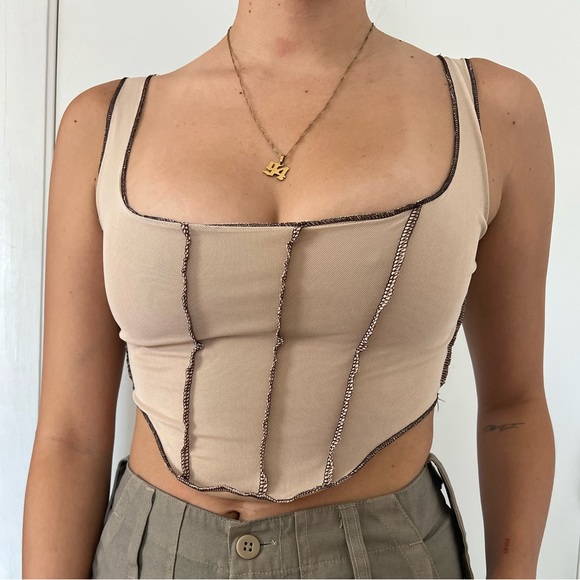 PrettyLittleThing Tops - Pretty Little Thing Corset!